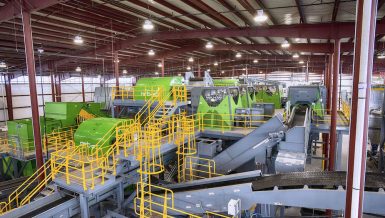 RePower South Starts up Advanced Recycling System