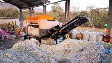 Geocycle takes Delivery of First Waste Shredder in Ecuador