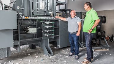 "We Will Definitely Be Purchasing The Next Baling Press From HSM"