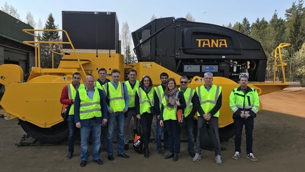 Russian Waste Management Professionals Seek New Technologies in Finland