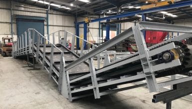Whitham Mills Installs Two Conveyors at Different Customers in May