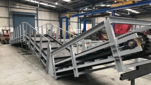 Whitham Mills Installs Two Conveyors at Different Customers in May