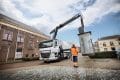 Hiab Meets Challenges of Waste Collection Customers with new Crane for Underground Containers