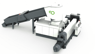 PURE LOOP Presents a new Shredder-Extruder Combination for High Throughputs