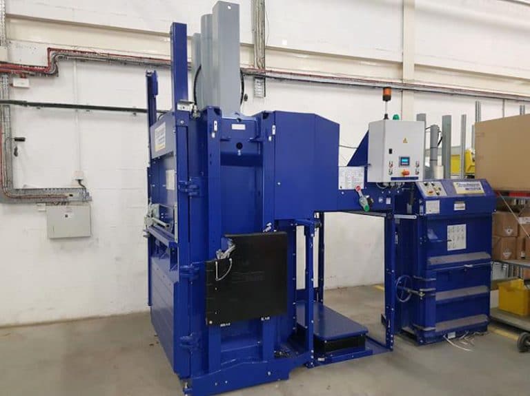 Hilti Chooses Innovative Cardboard Baler, The AutoLoad Baler, for Scotland Tool Repair Centre!