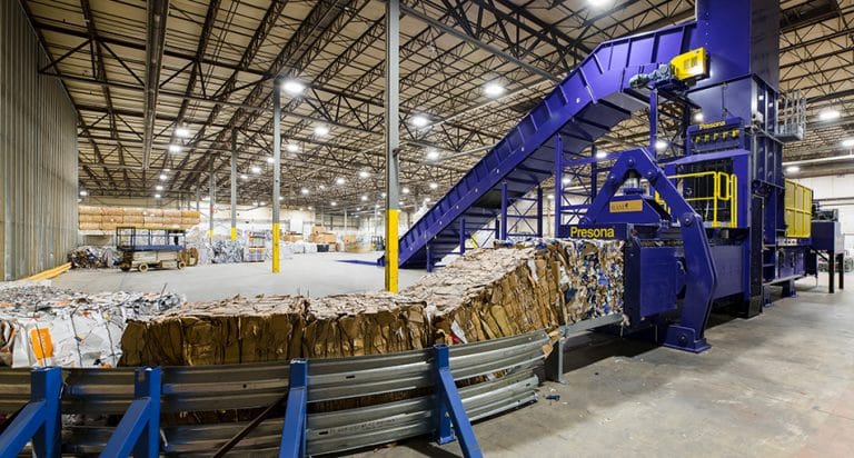 US Recycler Invests in Growth by Installing Presona Prepress Baler