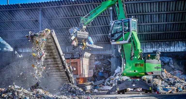 Sorting and Loading Made Easy: BTU Hartmeier Uses SENNEBOGEN 817 E Series for Recycling