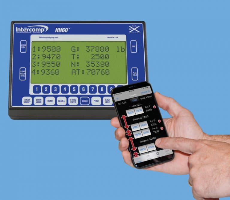 Intercomp HH60™ Indicator with Bluetooth® Capability