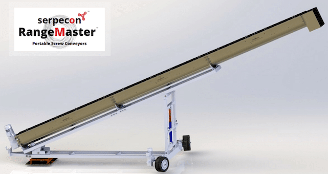 Powerful RangeMaster Portable Screw Conveyor