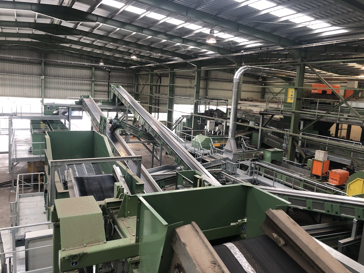 STADLER Designs Optimization and Automation of Sorting Plant