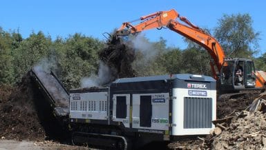Terex Ecotec Expand Shredder Range with New TSS 390 Single Shaft Shredder