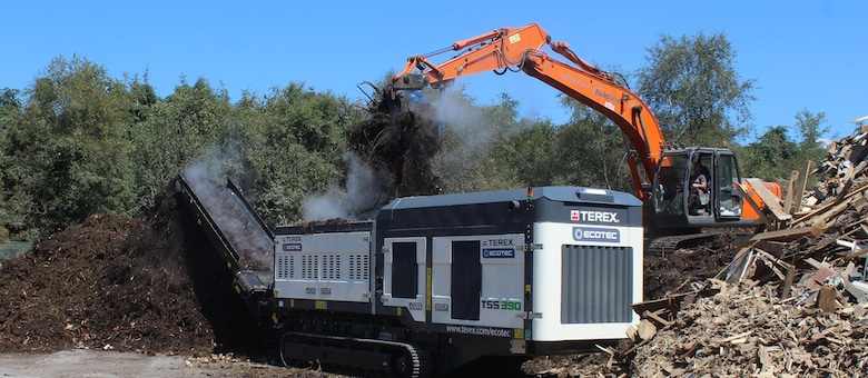 Terex Ecotec Expand Shredder Range with New TSS 390 Single Shaft Shredder