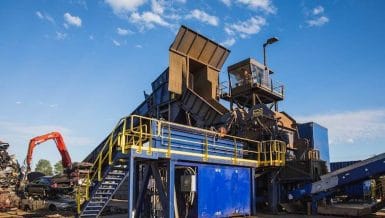 WENDT CORPORATION Commissions M6090 Modular Shredding Plant and Non-Ferrous Separation System at DMS Metals Ltd