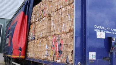 Recycling Plays a Crucial Role At Sports Direct’s National Distribution Center In Shirebrook, Nottinghamshire