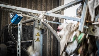 Active Prevention of Fires Caused by Damaged Batteries During Alternative Fuel Production Thanks to Lindner's Fire Prevention System (FPS)