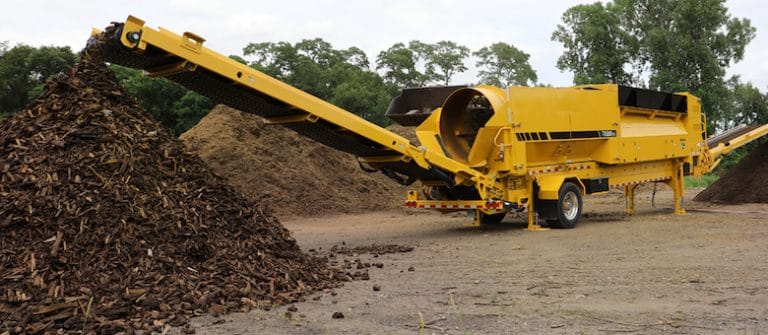 Vermeer Introduces New TR5300EM Trommel Screen For compost, topsoil and wood waste operations