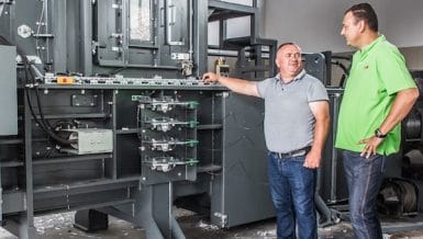 "We Will Definitely Be Purchasing The Next Baling Press From HSM"
