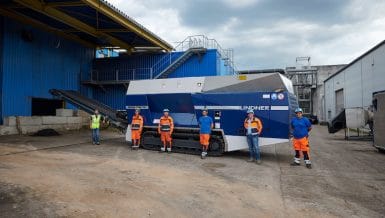 LINZ AG Have Once Again Put Their Faith in Lindner’s Miura 1500 – This Time with a Tracked Chassis