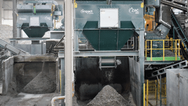 Multiple Impact Air Systems Glass Cleaning Purchase for Glass Recycler Recresco