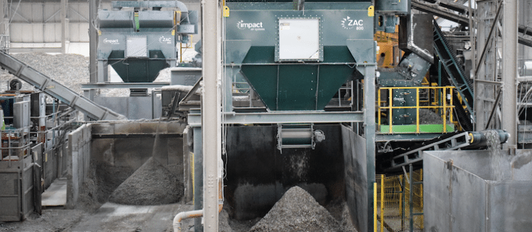 Multiple Impact Air Systems Glass Cleaning Purchase for Glass Recycler Recresco