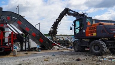 New Mobile Baling Solution Reduces the Risk of Landfill Fires