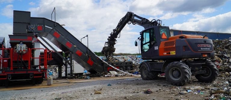 New Mobile Baling Solution Reduces the Risk of Landfill Fires