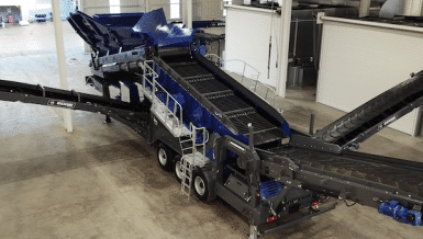 EDGE Innovate Launch A New Versatile Screening Solution With The EDGE SM186 Wheel Mounted Screener