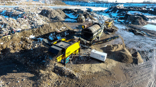 Construction & Demolition Waste Processing with TANA