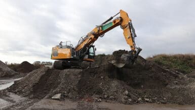 First Generation 8 R 926 Excavator In Belgium