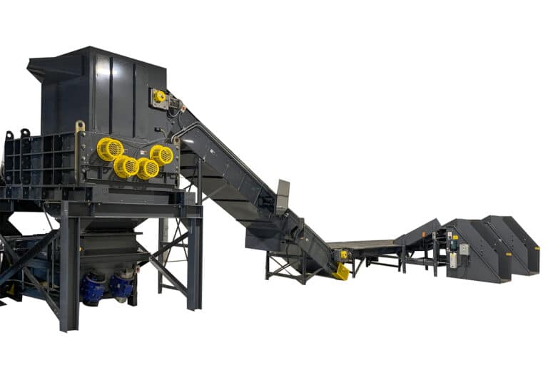 Shredder Economics in Recycling and Size Reduction
