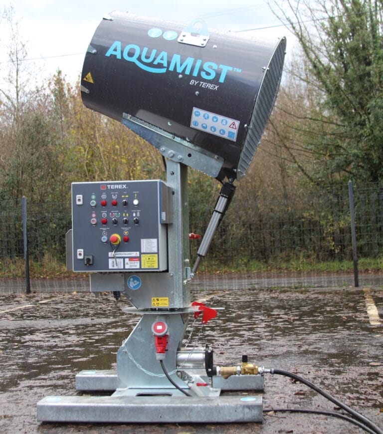 Terex Launches Revolutionary Dust Suppression System