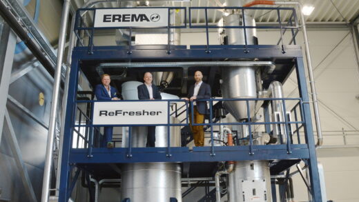 Boom In Demand For Recycling Systems Featuring EREMA ReFresher Technology