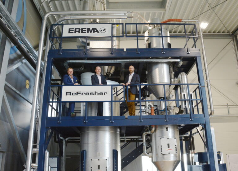 Boom In Demand For Recycling Systems Featuring EREMA ReFresher Technology