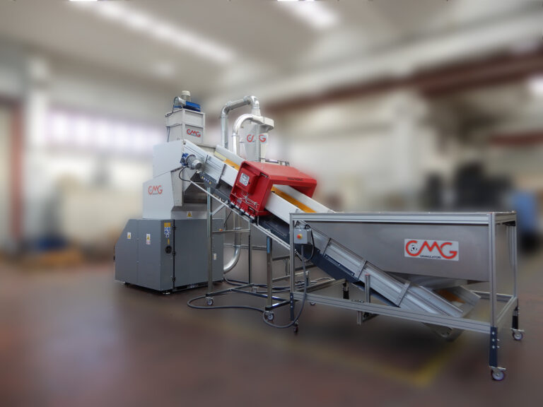 High Capacity Line for PET & rPET Reject Preform Recycling