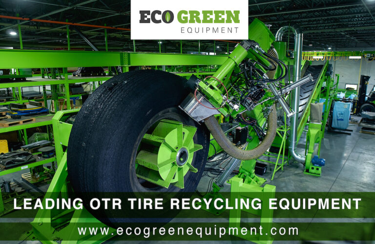 Shred The Largest Tires In The World With Our Eco Razer And Eco Extractor