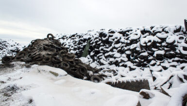 TANA Shark Shredding 14 000 Tons of Old Tyres in Estonia