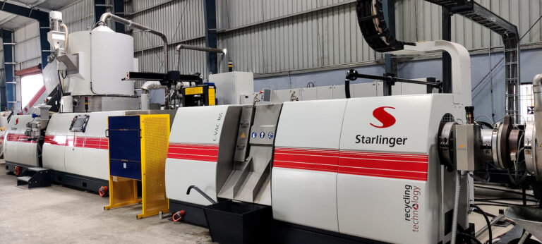 Starlinger installs first food-grade plastics recycling facility at Srichakra Polyplast in India