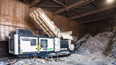 Terex Ecotec's TDS V20 Shows its Power and Reliability at the Peute Group