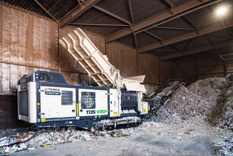 Terex Ecotec's TDS V20 Shows its Power and Reliability at the Peute Group
