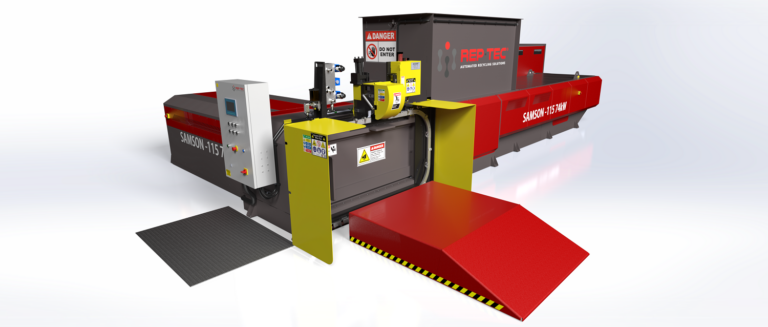 REP-TEC Launch the SAMSON and GOLIATH of Twin Ram Baler