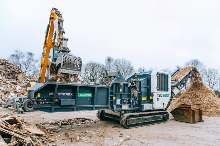 High Speed, High Performance with Terex Ecotec’s New TBG 530T High Speed Shredder