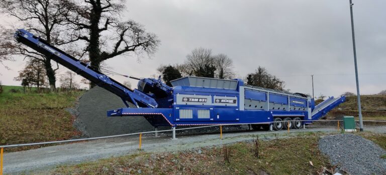 Enjoy Unrivalled Production Rates With the New EDGE TRM831 Wheeled Mounted Trommel