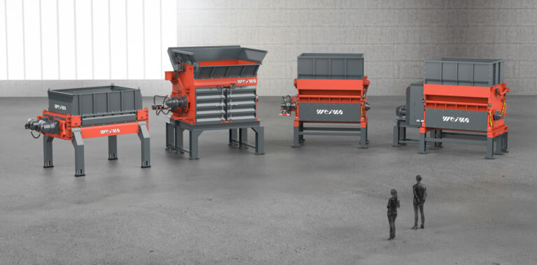WEIMA celebrates its variety of drive systems together with a pre-shredder premiere at IFAT 2022