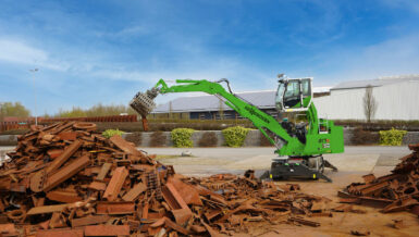 Sennebogen Launches Electric Material Handler with Battery Technology: The New 817 Electro Battery as the First Model of a New Machine Concept