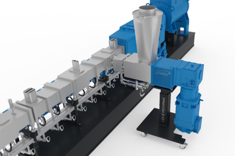 Innovative ZS-B MEGAfeed Side Feeder Makes Plastics Recycling Markedly More Economical