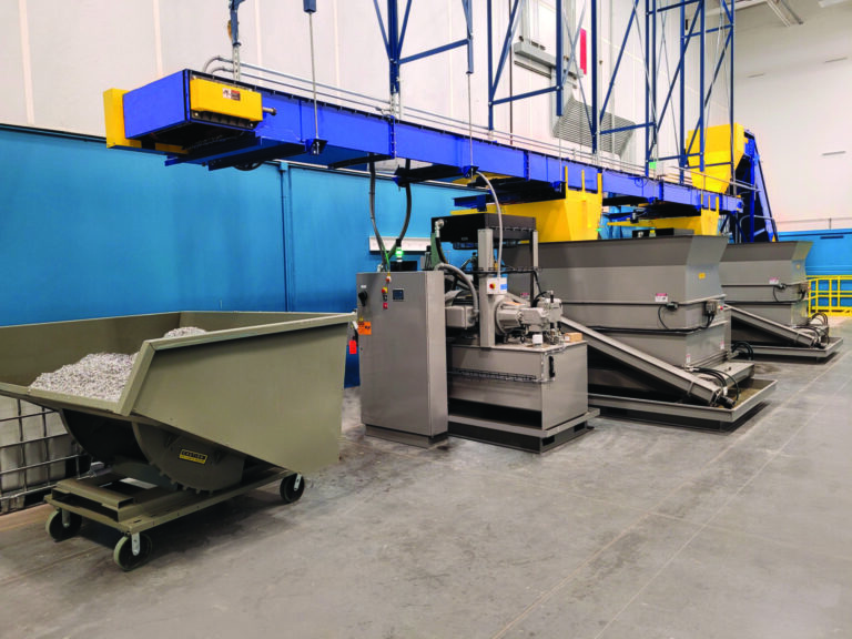 Metal Chip Conveyor System Helps a Major Aerospace Company’s Operation Take Off
