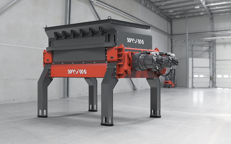 Introducing the New WEIMA M8.28 Twin-Shaft Pre-Shredder