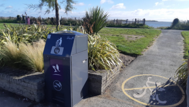 Supply of PEL120SSB SolarStreetBin to Fingal County Council