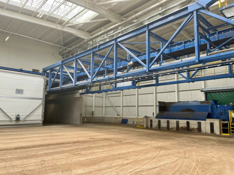 XXL Rotting Tunnels By Eggersmann For Composting Plant in Luxembourg