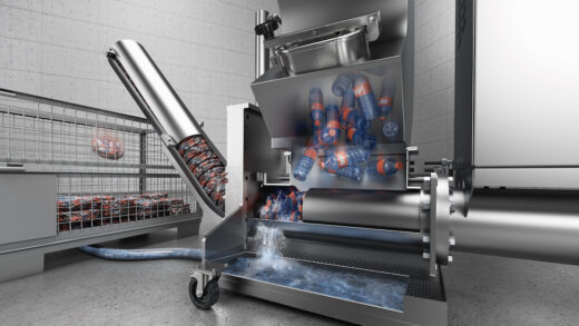 PUEHLER Presses from WEIMA for Draining and Compressing Production Waste at DrinkTec 2022